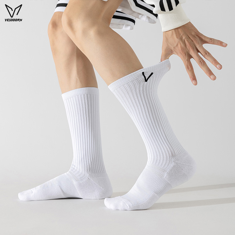 Athletic Sock Cushion - Veidoorn スポーツソックス 4 組 メンズ レディース