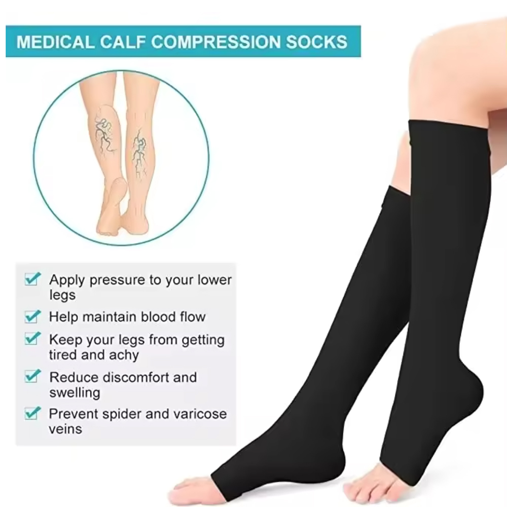 医療用着圧ストッキング、静脈瘤、浮腫、シンスプリント、看護サ - Compression Sock Medical のレビューと価格