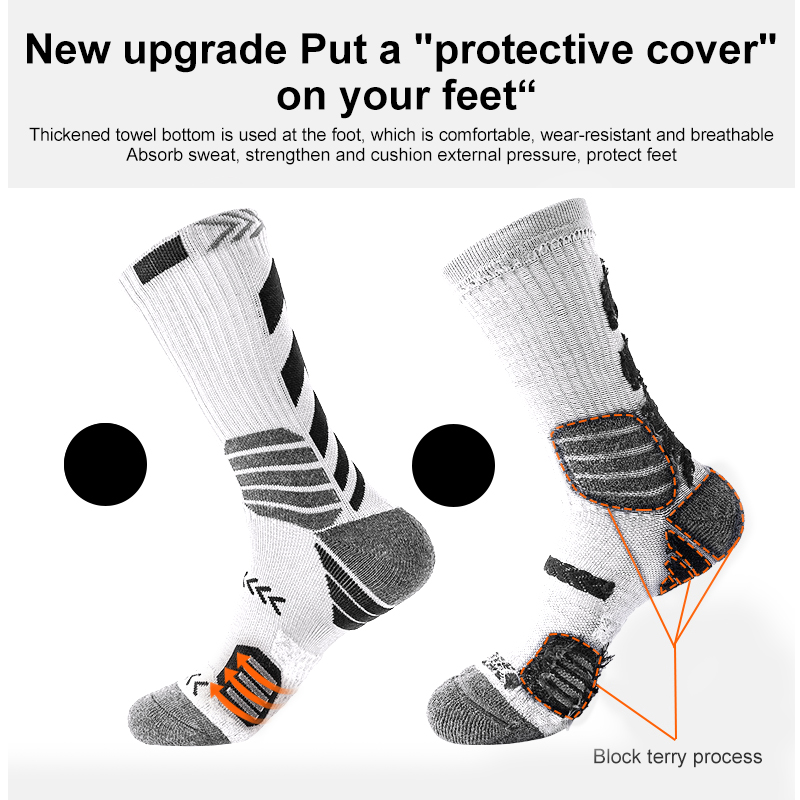 通気性メッシュ吸湿性圧縮ソックス 3 ペアアスレチック厚いク - Athletic Sock Cushion のレビューと価格