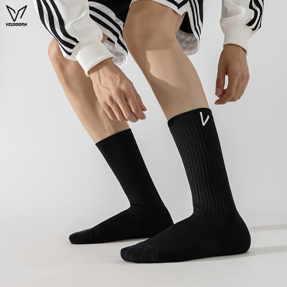 Veidoorn スポーツソックス 4 組 メンズ レディー - Athletic Sock Cushion のレビューと価格
