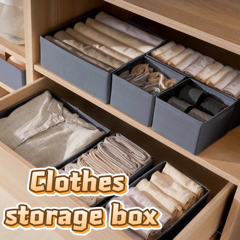 布製下着収納ボックス 引き出しオーガナイザー クローゼット整 - Sock Organizer Tray のレビューと価格