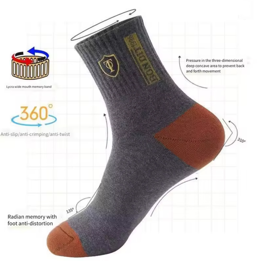 メンズ20足組プレミアムサーマルクルソックス、柔らかく暖かい - Cotton Crew Sock Pack のレビューと価格