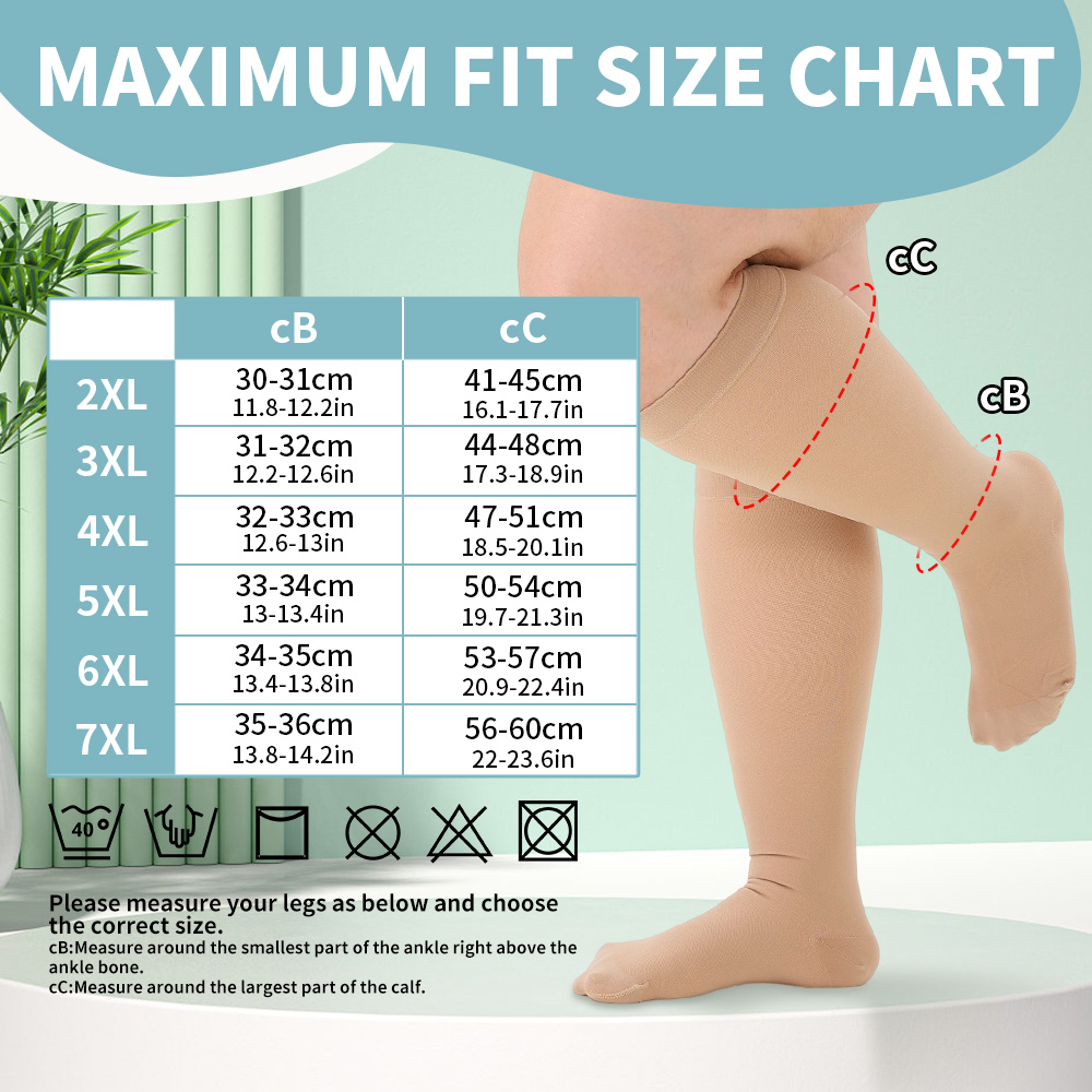 Legbeauty-ユニセックスクローズドトゥ医療圧縮ソック - Compression Sock Medical のレビューと価格