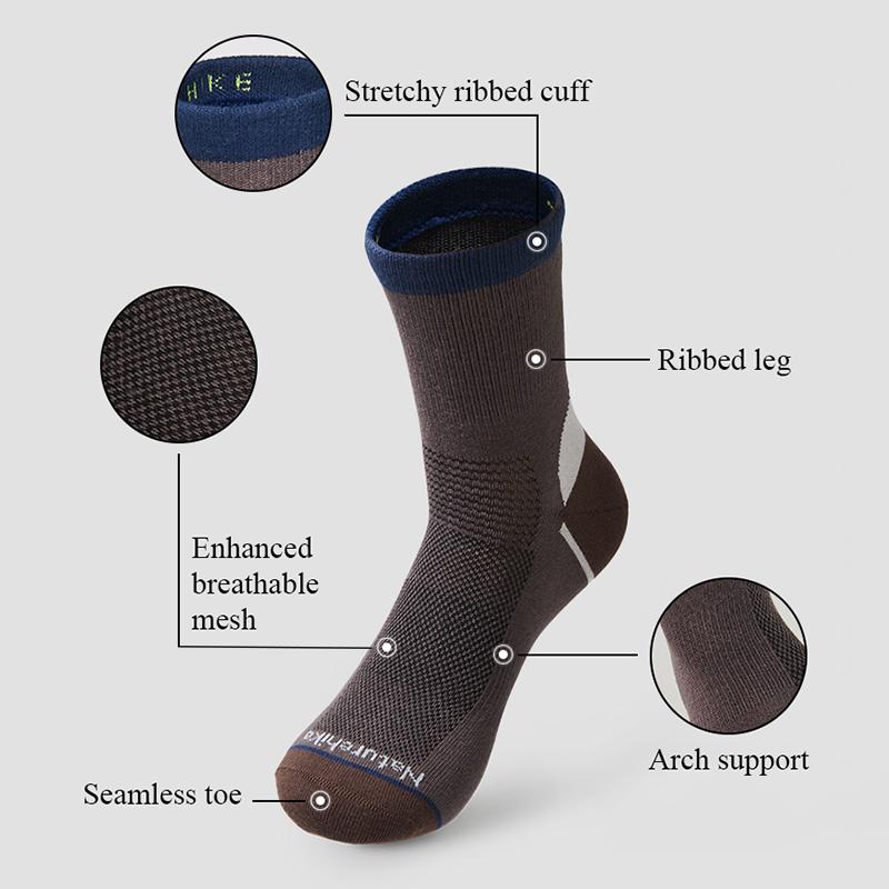 Naturehike ソックス メンズ レディース スポーツ - Wool Hiking Sock のレビューと価格