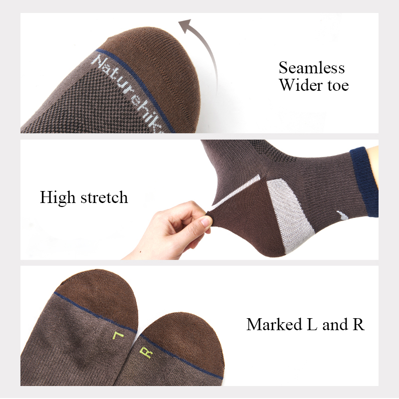 Naturehike ソックス メンズ レディース スポーツ - Wool Hiking Sock のレビューと価格