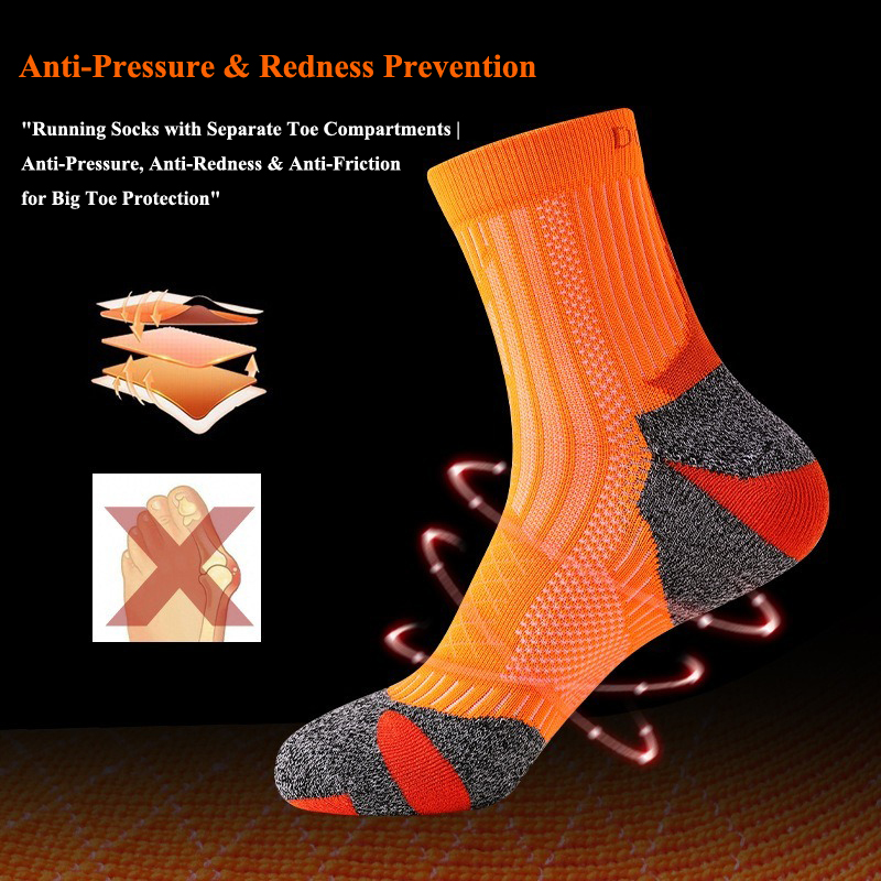 プロフェッショナルマラソンランニングソックステリークッション - Athletic Sock Cushion のレビューと価格